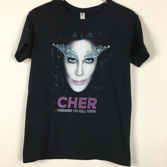 Tops - Cher Dressed To Kill Concert Tour 2014 T Shirt